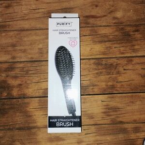 NEW Purify Hair Straightener Brush – Home & Travel Solution